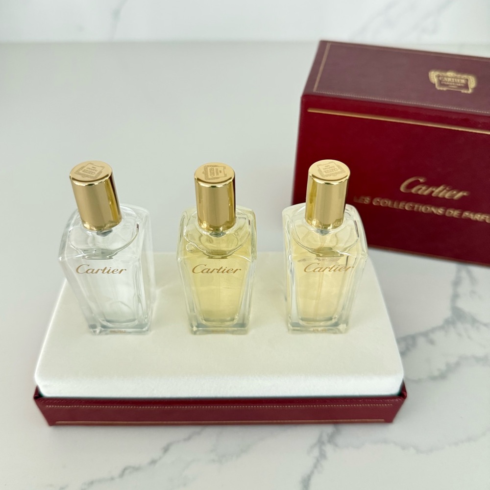 Limited Edition Cartier Trio with Gold Accents - Picture 3 of 7